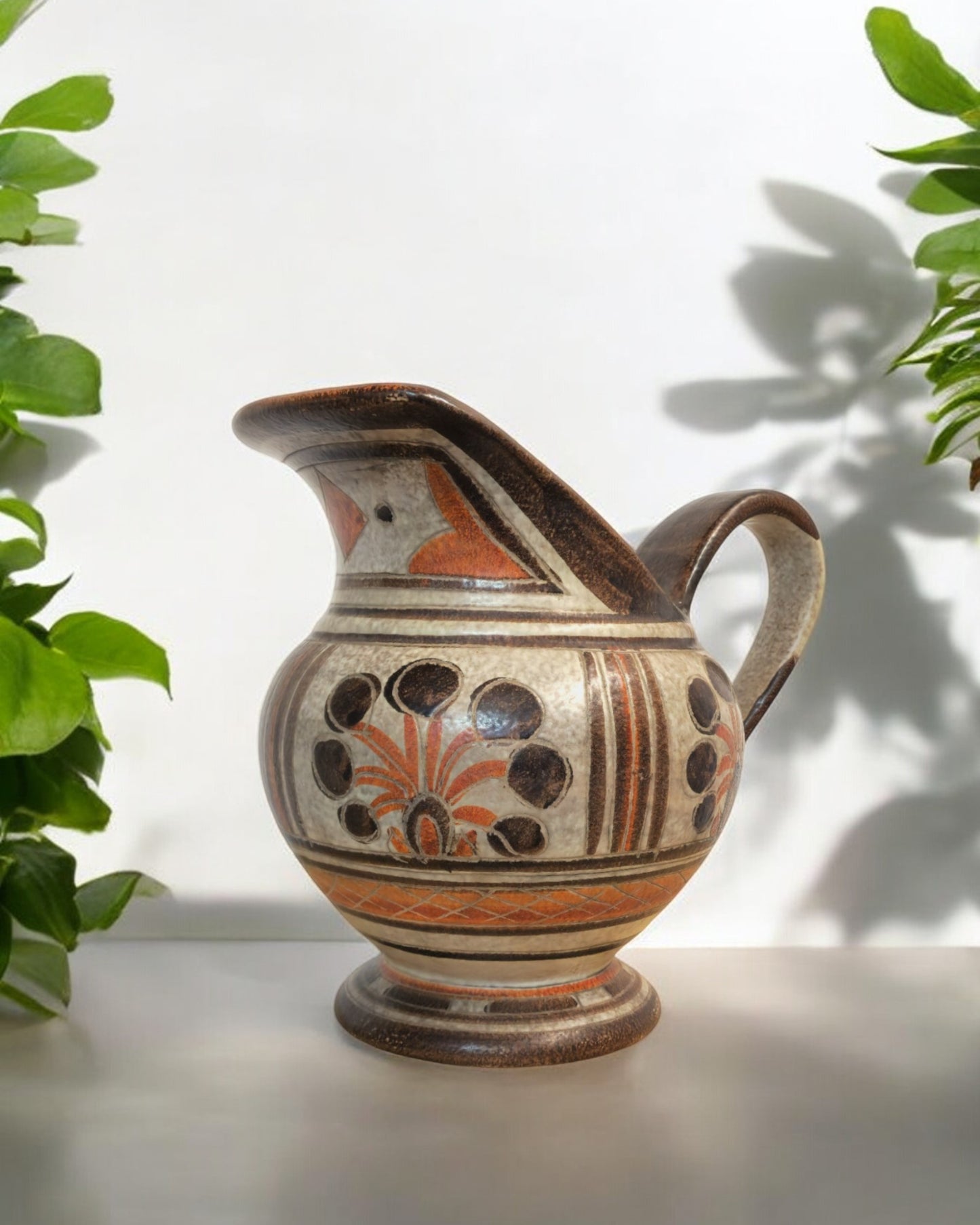 Italica ARS 1960s Large Ceramic Jug-Style Vase