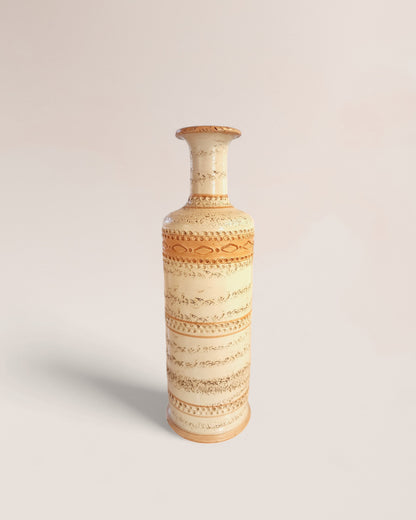 Mid-20th Century Handcrafted Rustic Italian Pottery Vases