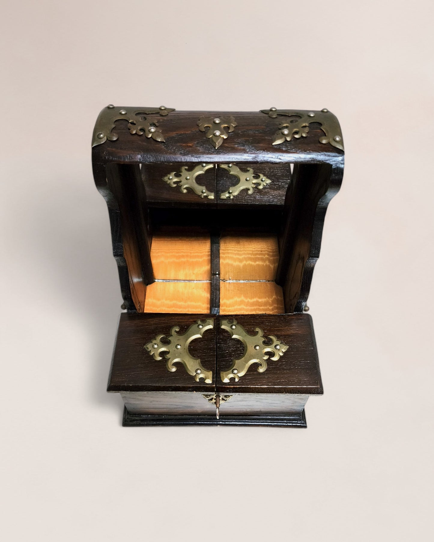 Late 19th Century Wood Cased Victorian Tantalus