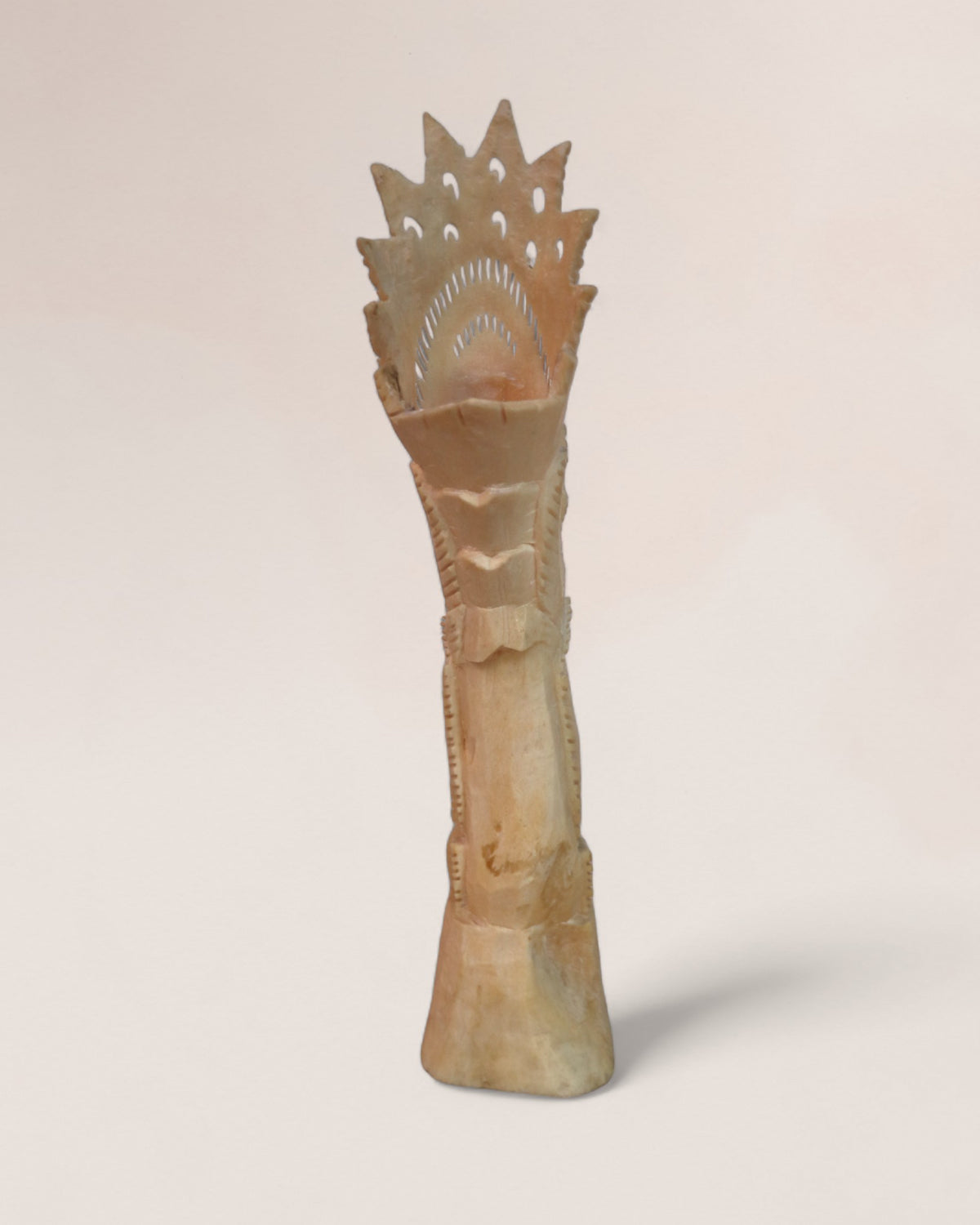 Vintage Totem Indonesian Bone Sculpture from Bali